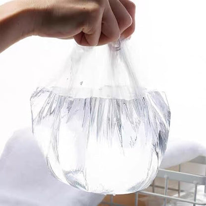 200 PCS Disposable Shower Caps - Large Thick Plastic Clear Hair Caps for Women, Men, Deep Conditioning, Travel, Hotel, Spa & Home