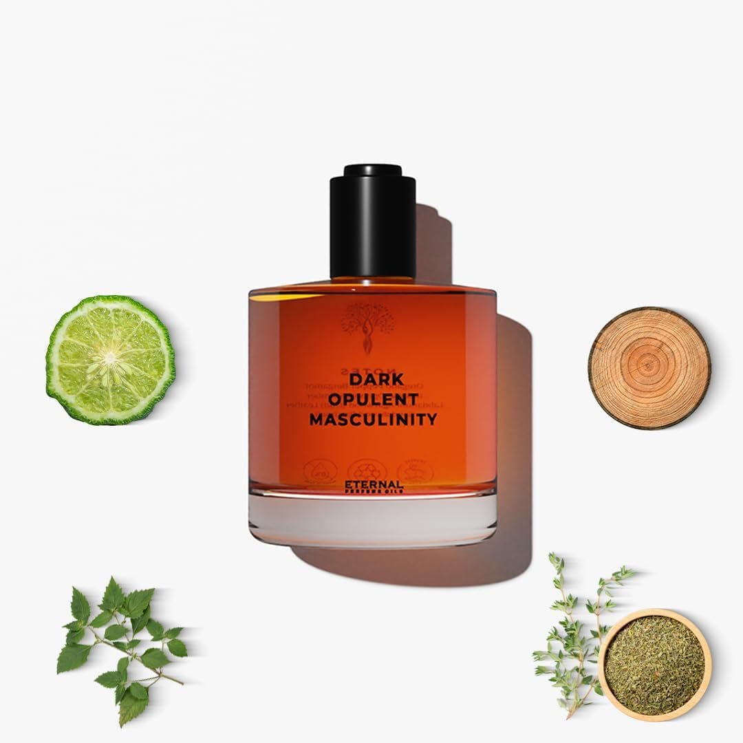 Eternal Perfume Oils Dark Opulent Masculinity Eau de Parfum for Men & Women – Long Lasting, Alcohol Free, 1.69 Fl Oz + 1 Fl Oz (Pack of 2) - görsel 7