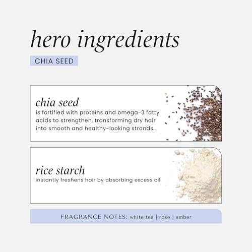 HASK Chia Seed Volumizing Dry Shampoo – Oil Absorption, Volume & Bounce, No Sulfates or Parabens, Cruelty-Free – 8.1 oz - görsel 8
