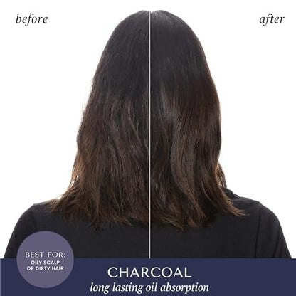 HASK Charcoal Purifying Dry Shampoo – Oil Absorption & Detox, No Sulfates or Parabens, Cruelty-Free, 8.1 oz
