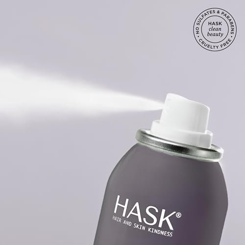 HASK Charcoal Purifying Dry Shampoo – Oil Absorption & Detox, No Sulfates or Parabens, Cruelty-Free, 8.1 oz - görsel 8
