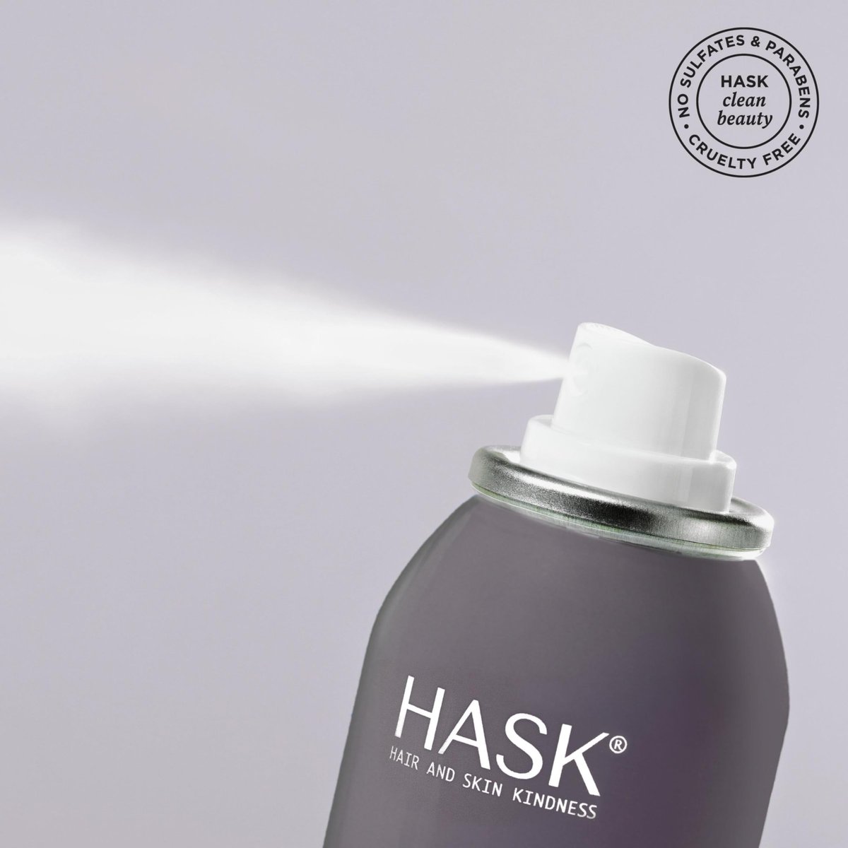 HASK Charcoal Purifying Dry Shampoo – Oil Absorption & Detox, No Sulfates or Parabens, Cruelty-Free, 8.1 oz - görsel 7