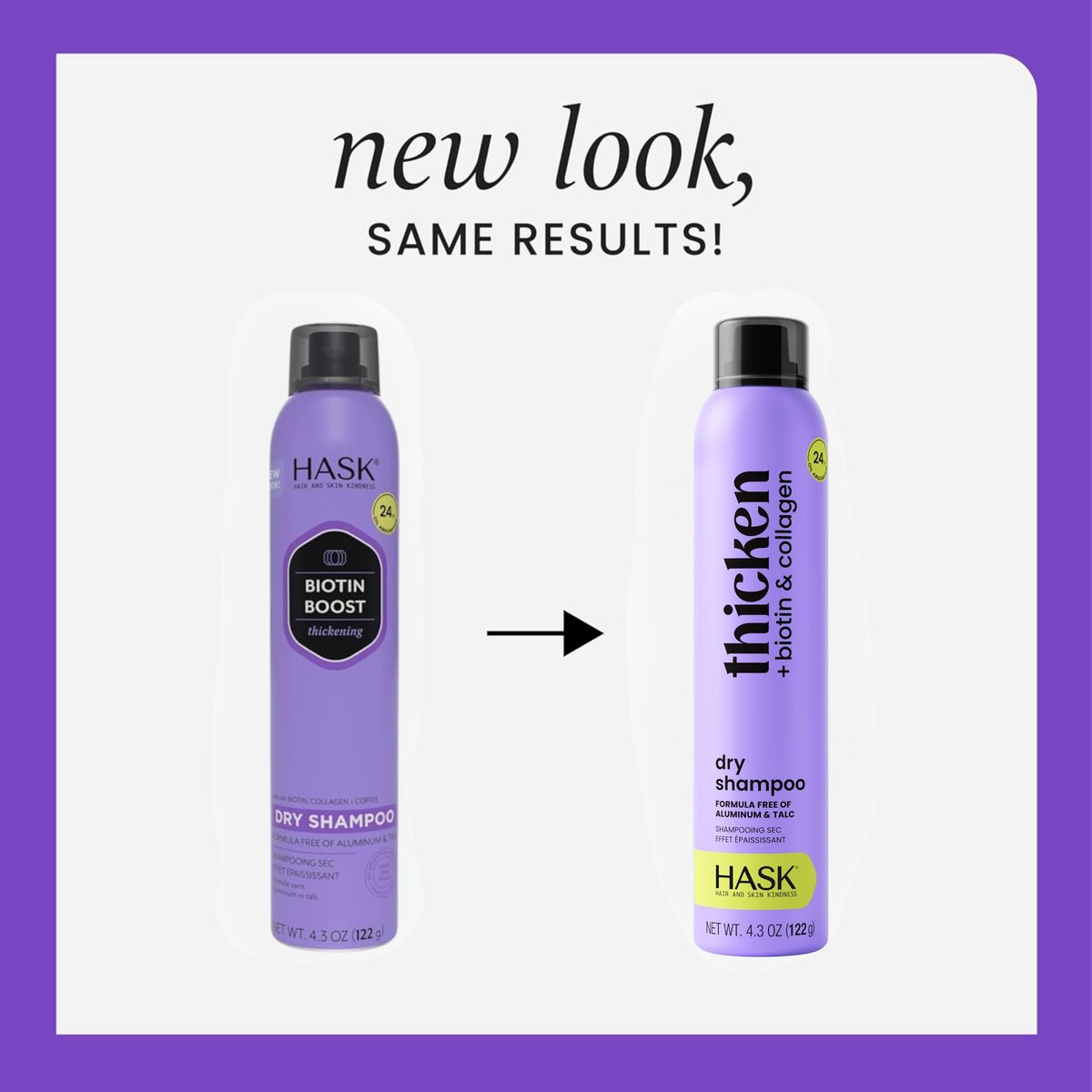 HASK Biotin Boost Thickening Dry Shampoo – Absorbs Oil, Adds Volume & Lift, Strengthens Strands, No Sulfates or Parabens, Cruelty-Free – 8.1 oz - görsel 3