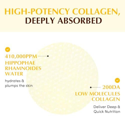 EQQUALBERRY Collagen Glow Up Gel Toner Pads – Brightening Korean Jelly Pad with Deep Absorption Collagen, Hydrating & Glow-Boosting Formula, 140ml / 60 Pads