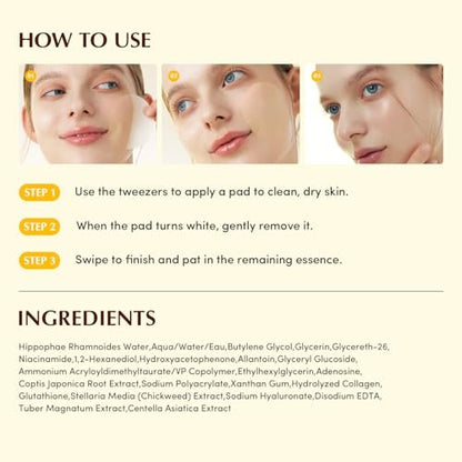 EQQUALBERRY Collagen Glow Up Gel Toner Pads – Brightening Korean Jelly Pad with Deep Absorption Collagen, Hydrating & Glow-Boosting Formula, 140ml / 60 Pads