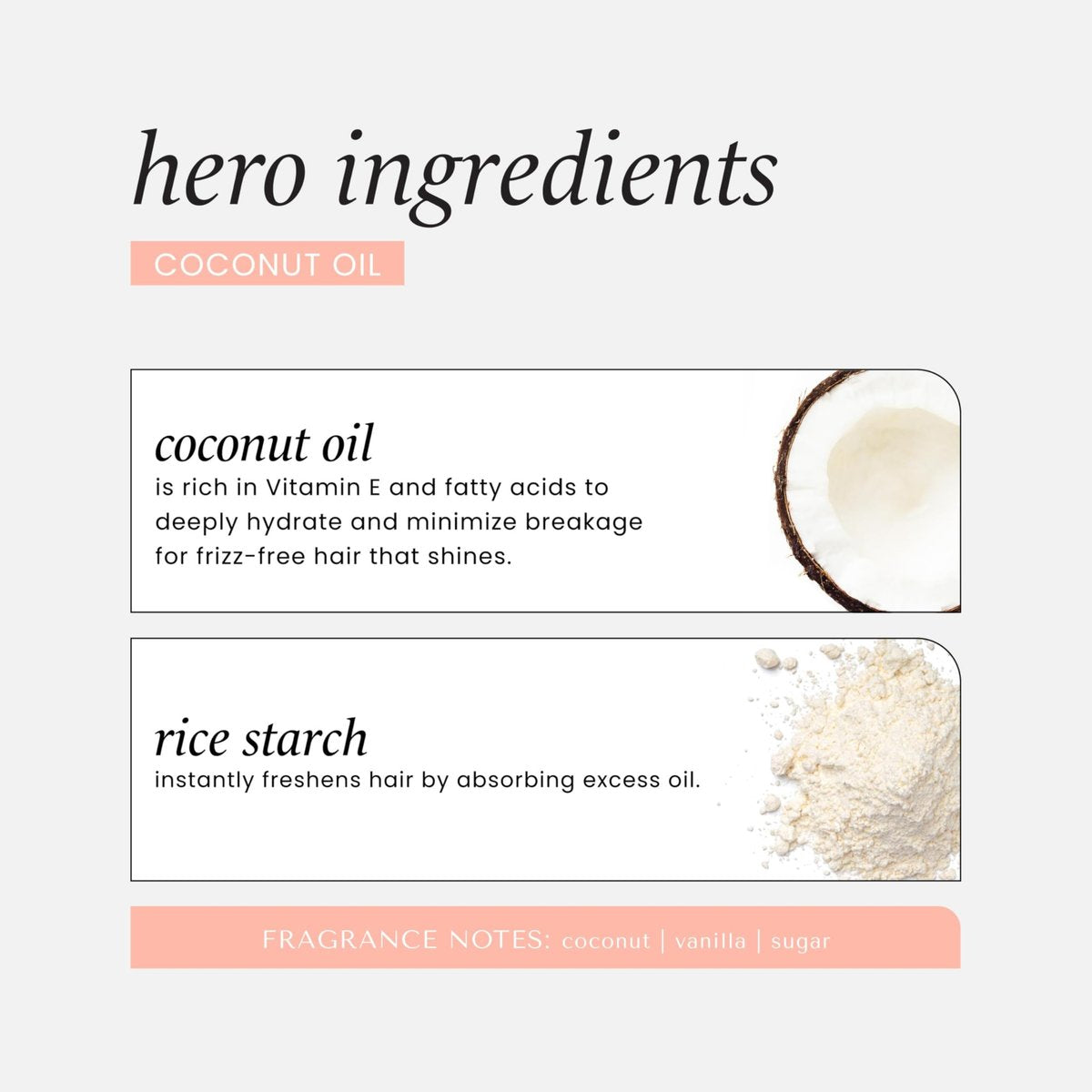 HASK Coconut Oil Nourishing Dry Shampoo – Oil Absorption, Volume & Texture, Sulfate & Paraben Free, Cruelty-Free – 8.1 oz - görsel 9