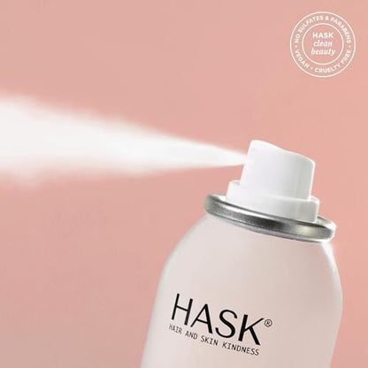 HASK Coconut Oil Nourishing Dry Shampoo – Oil Absorption, Volume & Texture, Sulfate & Paraben Free, Cruelty-Free – 8.1 oz
