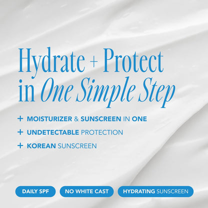 THE FACE SHOP Hydro Sun Barrier SPF 45 Daily Facial Sunscreen & Moisturizer for Oily Skin, No White Cast, 1.69 Fl Oz Avelisse