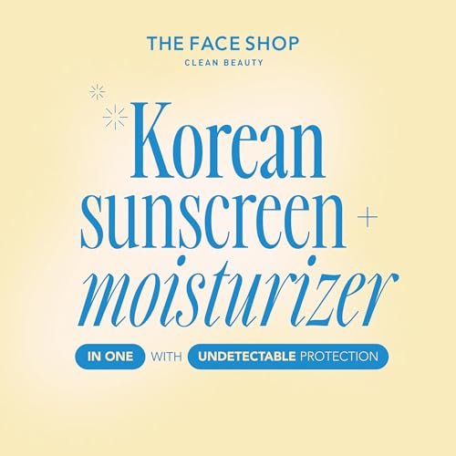 THE FACE SHOP Hydro Sun Barrier SPF 45 Daily Facial Sunscreen & Moisturizer for Oily Skin, No White Cast, 1.69 Fl Oz Avelisse