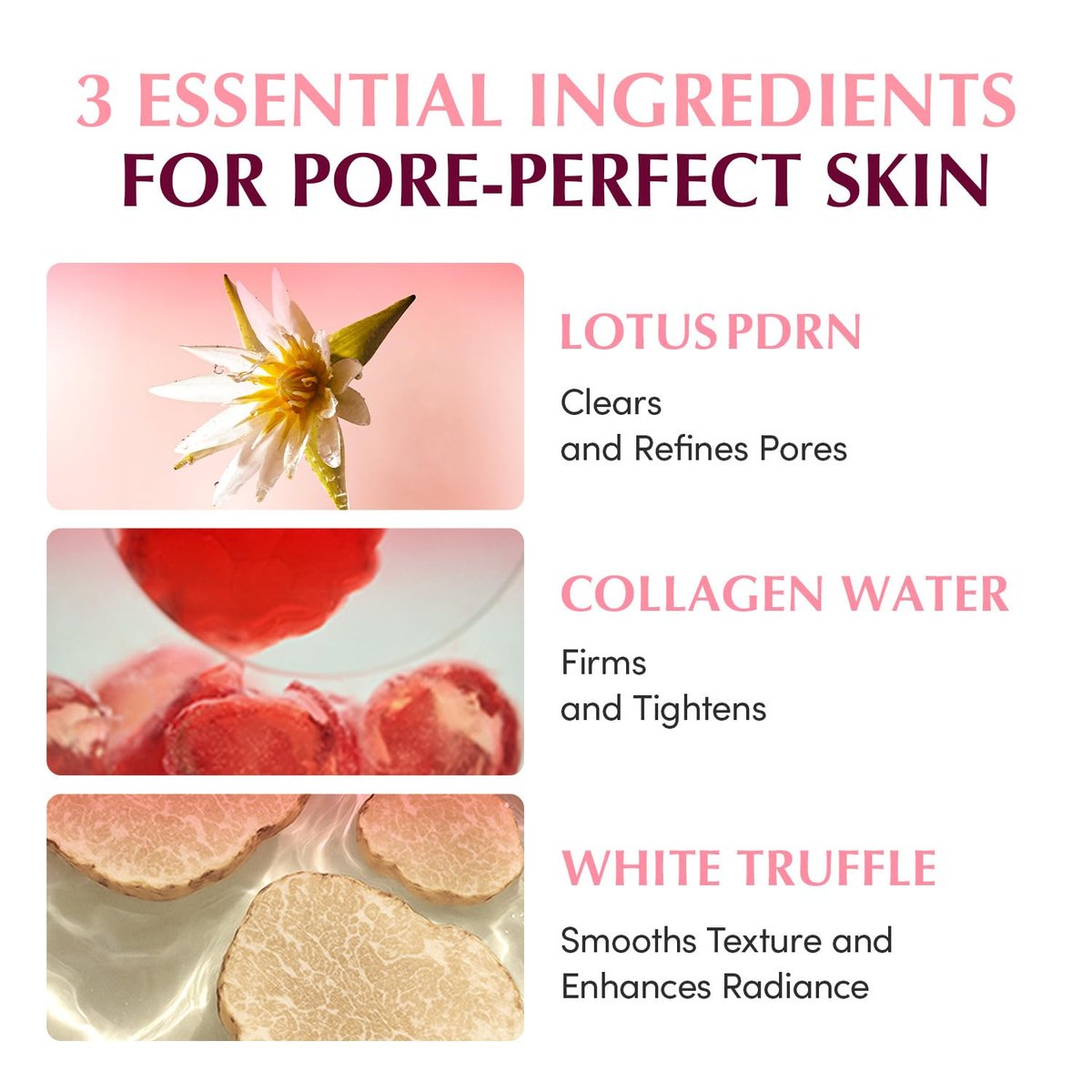 EQQUALBERRY Collagen Pore-Tight Up Gel Toner Pads – Korean Pore-Tightening Jelly Pad with Deep Absorption Collagen, Hydrating & Firming Formula, 4.73 FL.OZ. (140ml) / 60 Pads - görsel 7