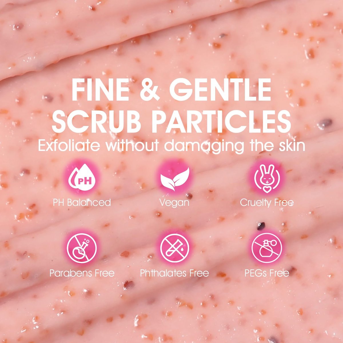 Bikini Area Exfoliator with 10% AHA+BHA & Turmeric - Ingrown Hair & Razor Bump Treatment for Bikini Underarm Area, Moisturizing Body Scrub with Walnut Shell Powder - görsel 11