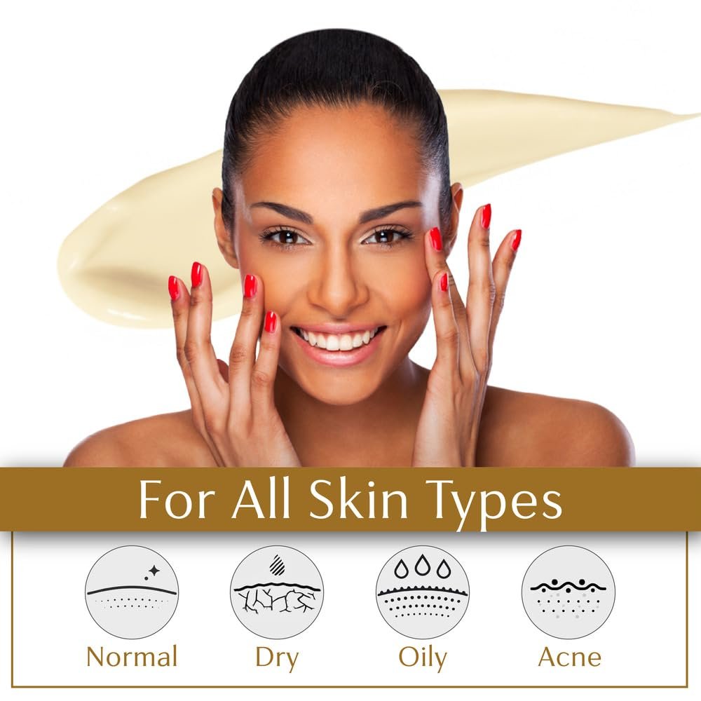 Retinol Night Cream for Face | Anti Aging & Wrinkle Cream with Hyaluronic Acid, Collagen & Vitamin C | Night Moisturizer for Deep Wrinkles, Dry & Aging Skin | 1.7 oz - görsel 9