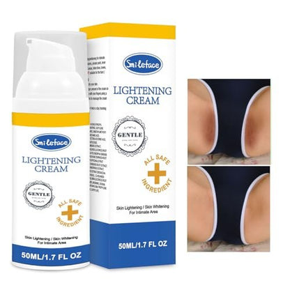 Intimate Areas Skin Lightening Cream for Private Parts, Underarm, Bikini Area, Inner Thighs, Knees, Elbows – Gentle Bleaching & Whitening Cream for Body Avelisse