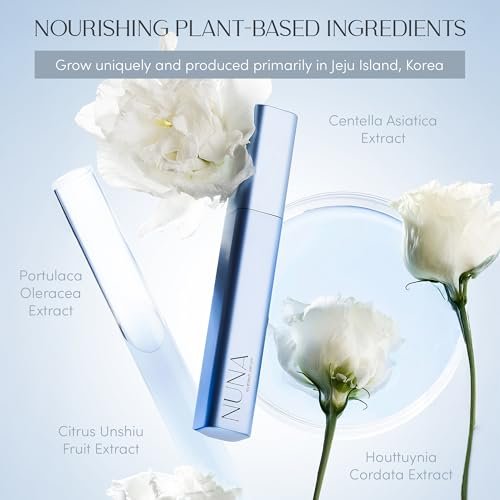 NUNA Eyelash Growth Support Serum 6ml – Lash & Brow Enhancing Serum with Biotin & Korean Multi Peptide – Promotes Fuller, Longer Lashes – 6 Month Supply Avelisse