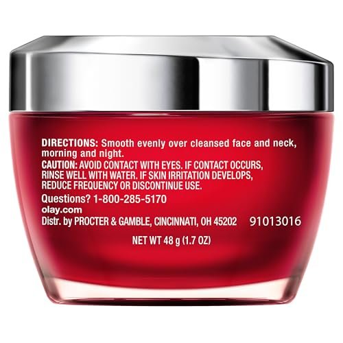Olay Regenerist Ultra Rich Face Moisturizer, Fragrance-Free, 1.7 oz - Hydrating Daily Moisturizer for Dry Skin Avelisse