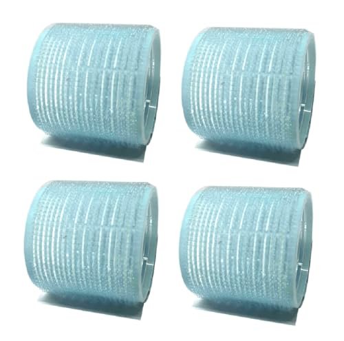 X-Large Self-Stick Hair Grip Curlers Rollers – 4 Pack (Purple) - görsel 6