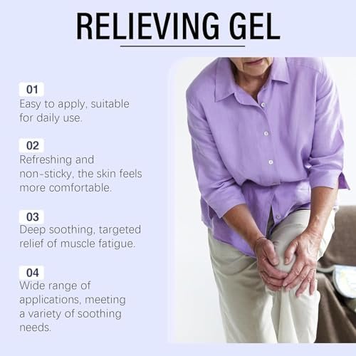 BIJIELAODIAO Soothing Cooling Gel 100g – Fast Absorbing Body Gel for Muscle Pain Relief & Skin Cooling, for Women and Men - görsel 6