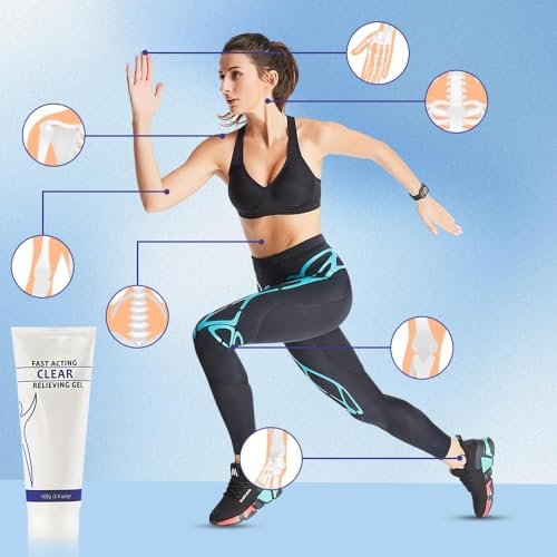 BIJIELAODIAO Soothing Cooling Gel 100g – Fast Absorbing Body Gel for Muscle Pain Relief & Skin Cooling, for Women and Men - görsel 4