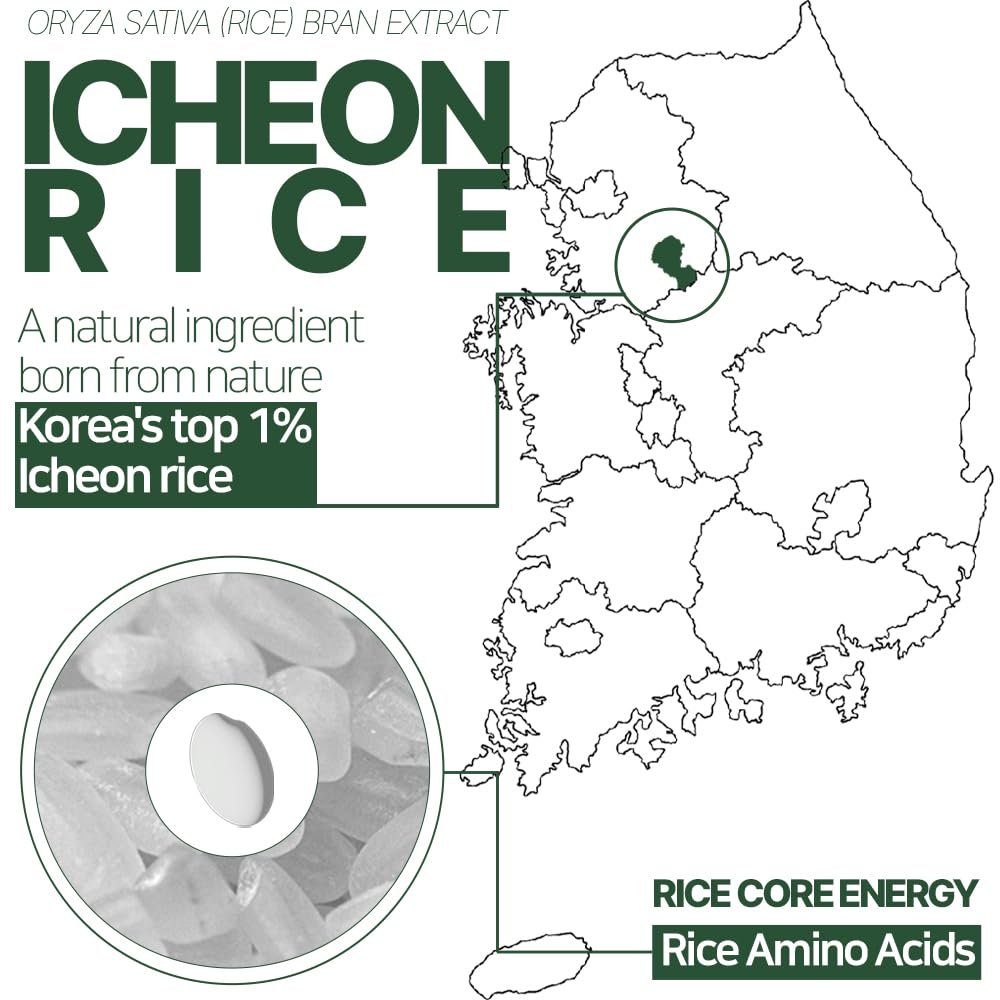 Bueno+ Icheon Rice Core Cream - Hydrating & Soothing Facial Moisturizer with Icheon Rice Amino Acids, Long-Lasting Moisture, Korean Skin Care, 2.82 fl.oz (80g) - görsel 7