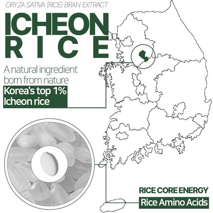 Bueno+ Icheon Rice Core Cream - Hydrating & Soothing Facial Moisturizer with Icheon Rice Amino Acids, Long-Lasting Moisture, Korean Skin Care, 2.82 fl.oz (80g)