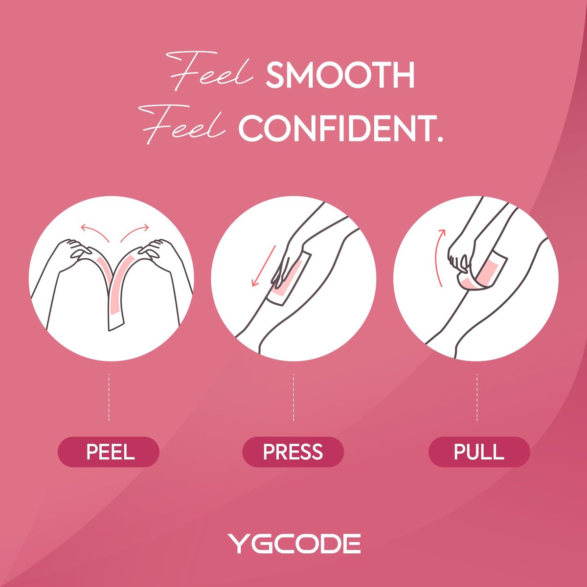 YGCODE Wax Strips for Hair Removal – 60 Counts: 40 Body & 20 Facial Wax Strips for Face, Arms, Legs, Underarms, Ready-to-Use Avelisse
