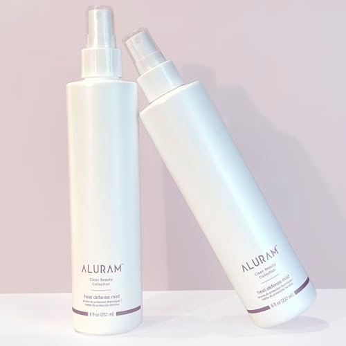 ALURAM Heat Defense Mist - Lightweight Nourishing & Detangling Thermal Protectant Spray for All Hair Types, 8 Fl Oz Avelisse