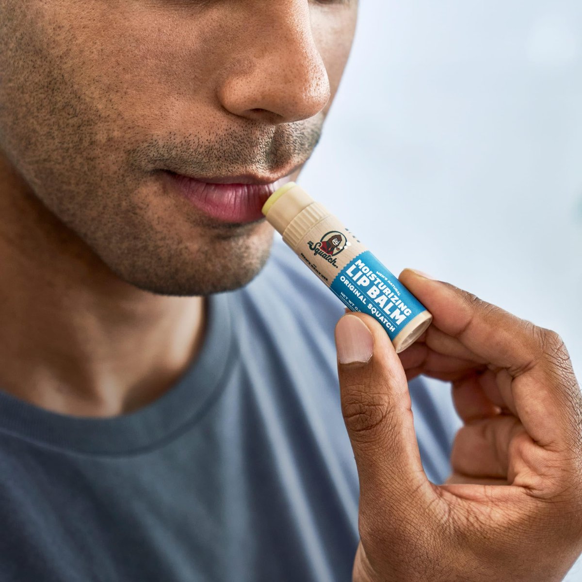 Dr. Squatch Natural Lip Balm for Men – 4-Pack: Original Squatch, Vanilla Bourbon, Coconut Cove, Wild Watermelon – Dry, Chapped Lip Care with Coconut Oil, Shea Butter & Beeswax - görsel 7