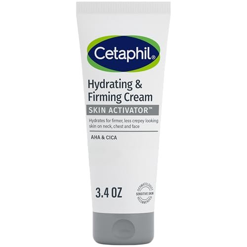 Cetaphil Skin Activator Hydrating & Firming Cream for Face, Neck & Chest 3.4 oz - Mandelic Acid (AHA) and Centella Asiatica (CICA) Anti-Aging Skincare - görsel 2