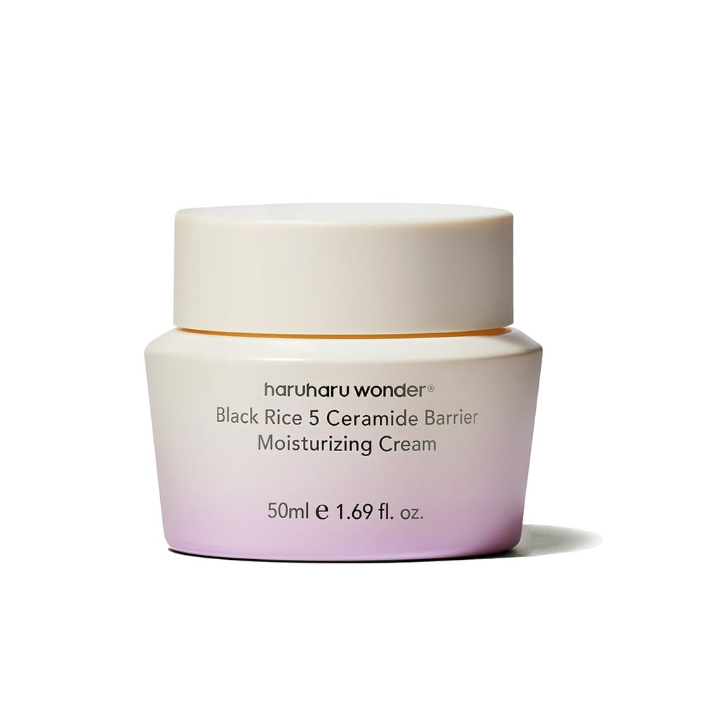 HARUHARU wonder Black Rice 5 Ceramide Barrier Moisturizing Cream – Daily Skin Barrier Care, Long-Lasting Hydration, Soothing & Nourishing, Korean Skincare, 1.69 fl.oz - görsel 1
