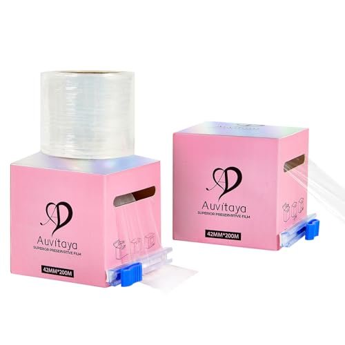 2 Pack Eyebrow Lamination Supplies with Ergonomic Slicer & Premium Transparent Film – Permanent Make Up Cling Wrap Tape Roll for Lip, Brow Lamination & Lash Lift - görsel 2