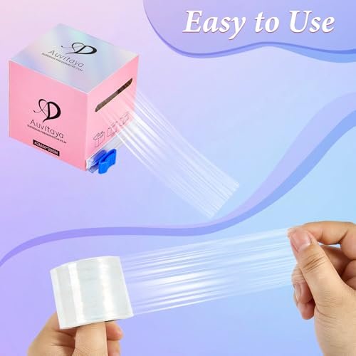2 Pack Eyebrow Lamination Supplies with Ergonomic Slicer & Premium Transparent Film – Permanent Make Up Cling Wrap Tape Roll for Lip, Brow Lamination & Lash Lift - görsel 4