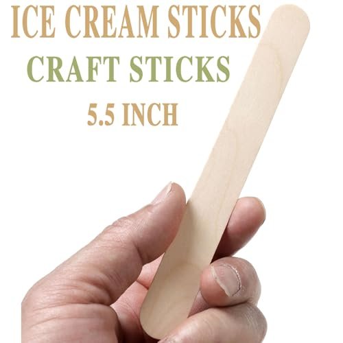 150 Pcs Waxing Sticks for Hair Removal - Borogo 5.5 Inch Premium Splinter-Free Wooden Sticks for Body and Face Waxing - görsel 8