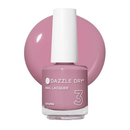 Dazzle Dry Nail Lacquer (Step 3) - Picking Peonies - Romantic Pinky Mauve Cream (0.5 fl oz) Avelisse