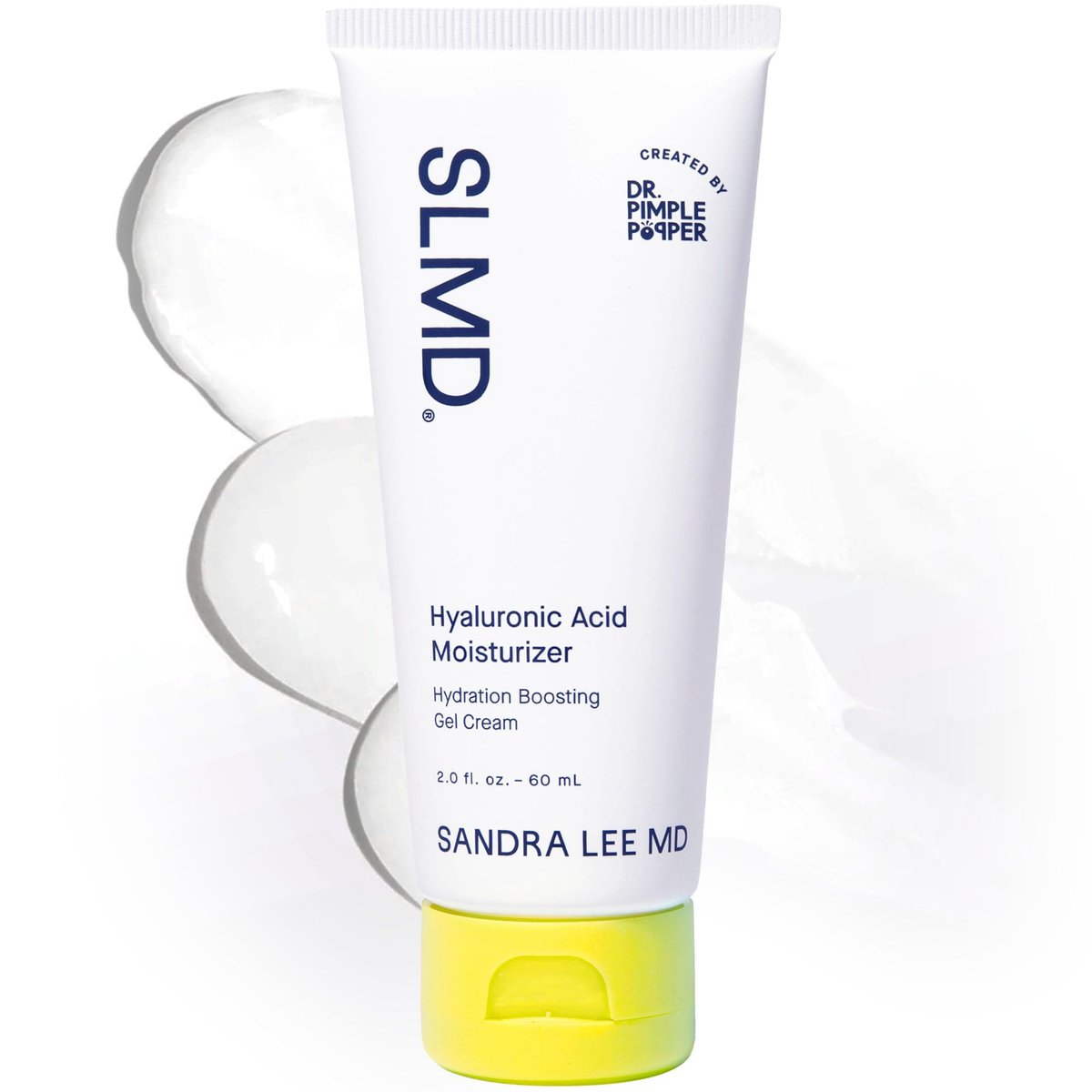 SLMD Hyaluronic Acid Face Moisturizer – Lightweight, Oil-Free Hydration for All Skin Types, 2.0 fl. oz. Avelisse
