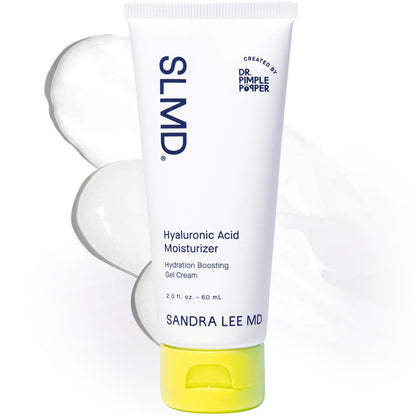 SLMD Hyaluronic Acid Face Moisturizer – Lightweight, Oil-Free Hydration for All Skin Types, 2.0 fl. oz. Avelisse