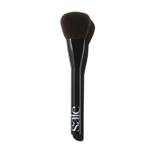 Saie Powder Blush Brush – Fluffy Tapered Makeup Brush for Cheeks, Ultra-Soft Synthetic Bristles for Precise Diffused Application, Vegan Avelisse