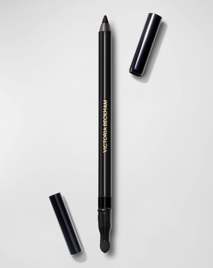 Victoria Beckham Satin Kajal Longwear Waterproof Eyeliner - Black with Complimentary Face Sheet Masque Avelisse