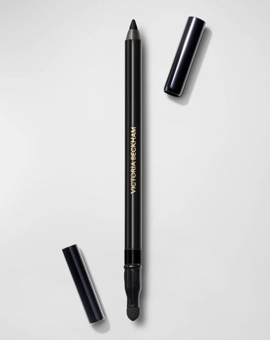 Victoria Beckham Satin Kajal Longwear Waterproof Eyeliner - Black with Complimentary Face Sheet Masque Avelisse