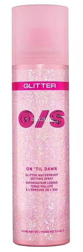 One Size On 'Til Dawn Glitter Waterproof Setting Spray - Limited Edition 2025 (3.4 oz / 143 mL) Avelisse