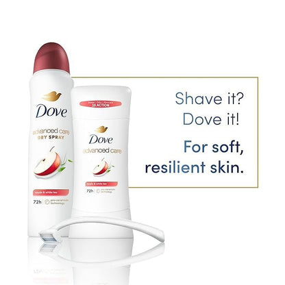 Dove Advanced Care Deodorant Stick Apple & White Tea, 72-Hour Sweat & Odor Protection, 2.6 oz (Pack of 3)