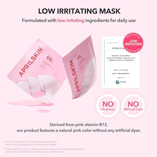 APRILSKIN TXA Pink Capsule Gel Mask - Overnight Face Mask for Glass Glow Skin with 99% High-Purity Tranexamic Acid, Hydrating and Firming, Korean Skincare, 30g x 4ea - görsel 15