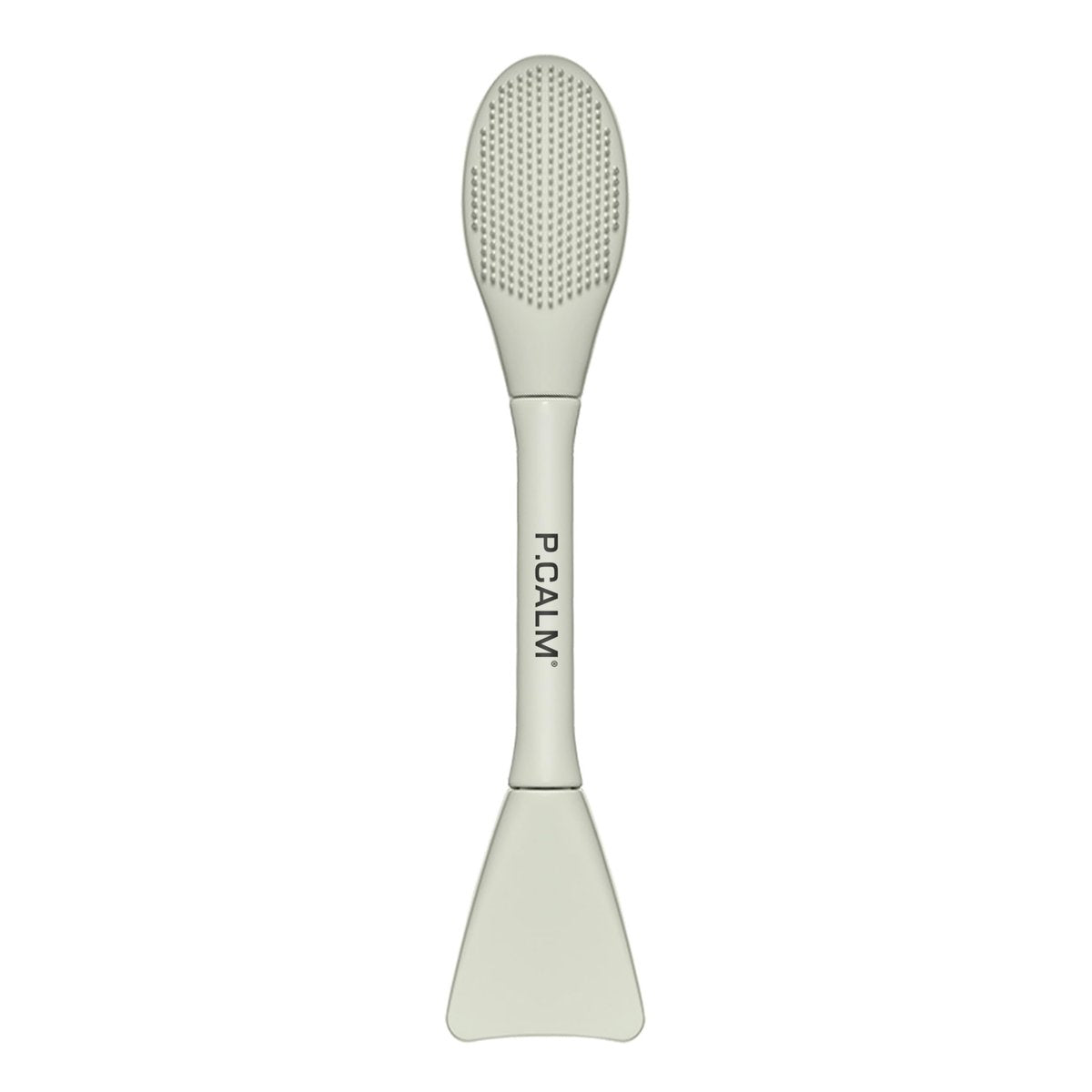P.CALM Dual Pore Cleansing Brush for Blackheads Removal & Face Scrubber - Gentle Silicone Exfoliation & Deep Pore Cleaning Massager (Pale Green) - görsel 1