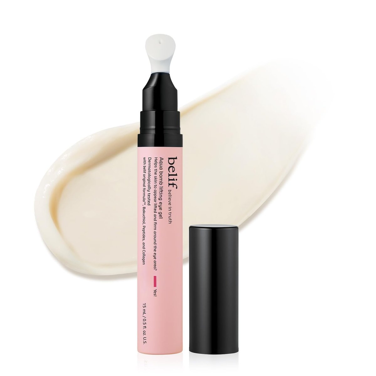 belif Retinol Firming Eye Serum – Aqua Bomb Lifting Eye Gel with Collagen & Bakuchiol for Puffiness, Fine Lines & Wrinkles, Peptide & Hyaluronic Acid, Korean Skin Care Avelisse