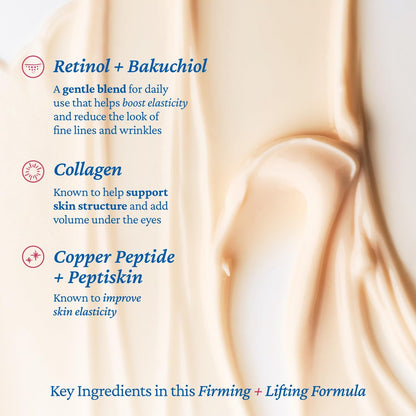 belif Retinol Firming Eye Serum – Aqua Bomb Lifting Eye Gel with Collagen & Bakuchiol for Puffiness, Fine Lines & Wrinkles, Peptide & Hyaluronic Acid, Korean Skin Care Avelisse