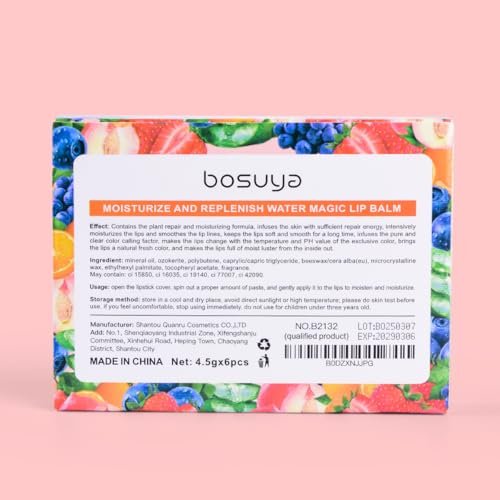 Fruit Flavor Lip Balm 6-Pack – Natural All-Day Moisturizer with Vitamin E & Coconut Oil for Chapped Lips - görsel 18
