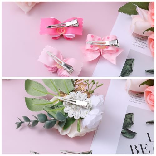 100 Pcs Metal Duck Billed Curl Clips for Hair - 1.77 Inch Silver Single Prong Sectioning Clips for Styling, Setting, and Extensions - görsel 14