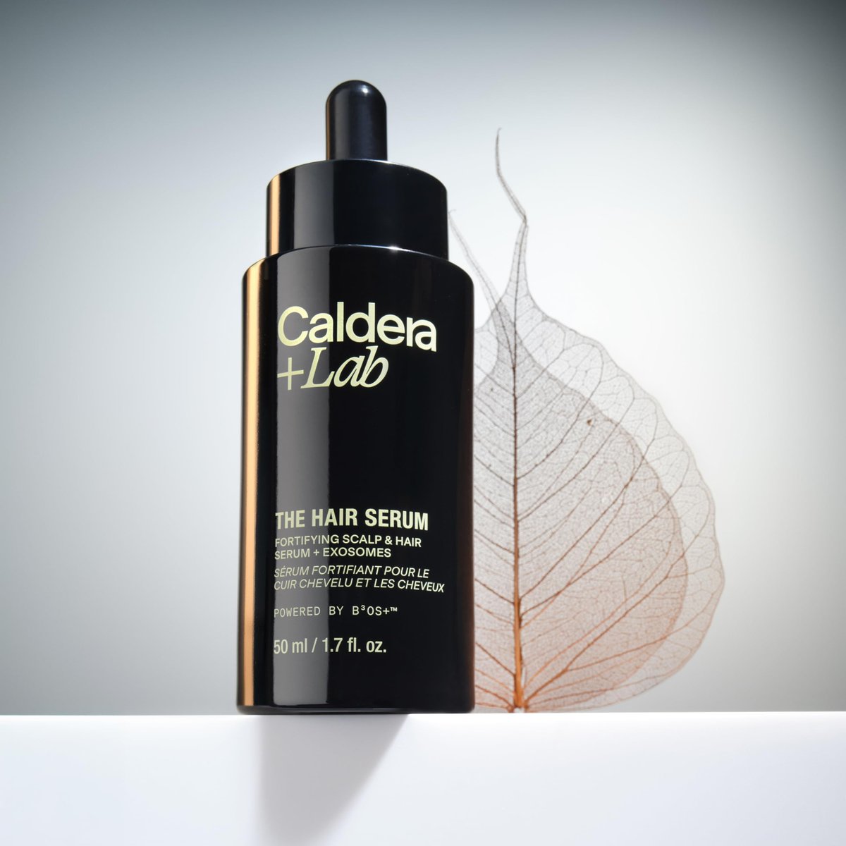 Caldera + Lab The Hair Serum - Men's Thickening Serum for Thinning & Receding Hair, Supports Fuller & Stronger-Looking Hair, Dermatologically Tested - All Hair Types, 1.69 Fl Oz Avelisse