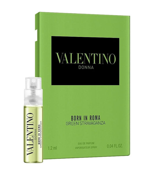 Valentino Donna Born in Roma Green Stravaganza Eau de Parfum Spray - 0.04 fl. oz. (1.2 ml) Sample Size
