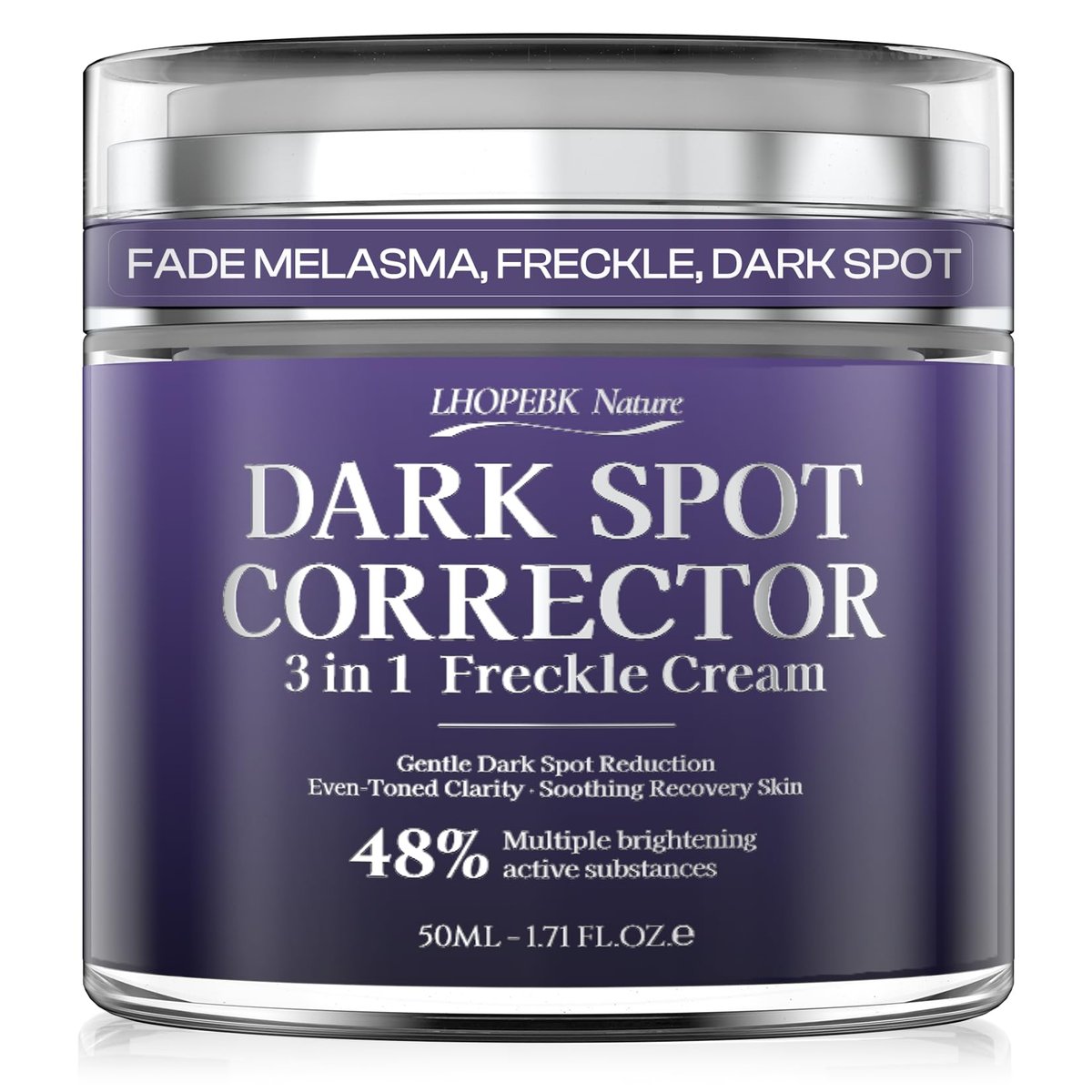 LHOPEBK Nature Dark Spot Remover for Face - Age Spot & Sun Spot Fader for Even Skin Tone, 50ml/1.71fl.oz Avelisse