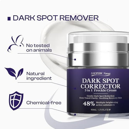 LHOPEBK Nature Dark Spot Remover for Face - Age Spot & Sun Spot Fader for Even Skin Tone, 50ml/1.71fl.oz Avelisse